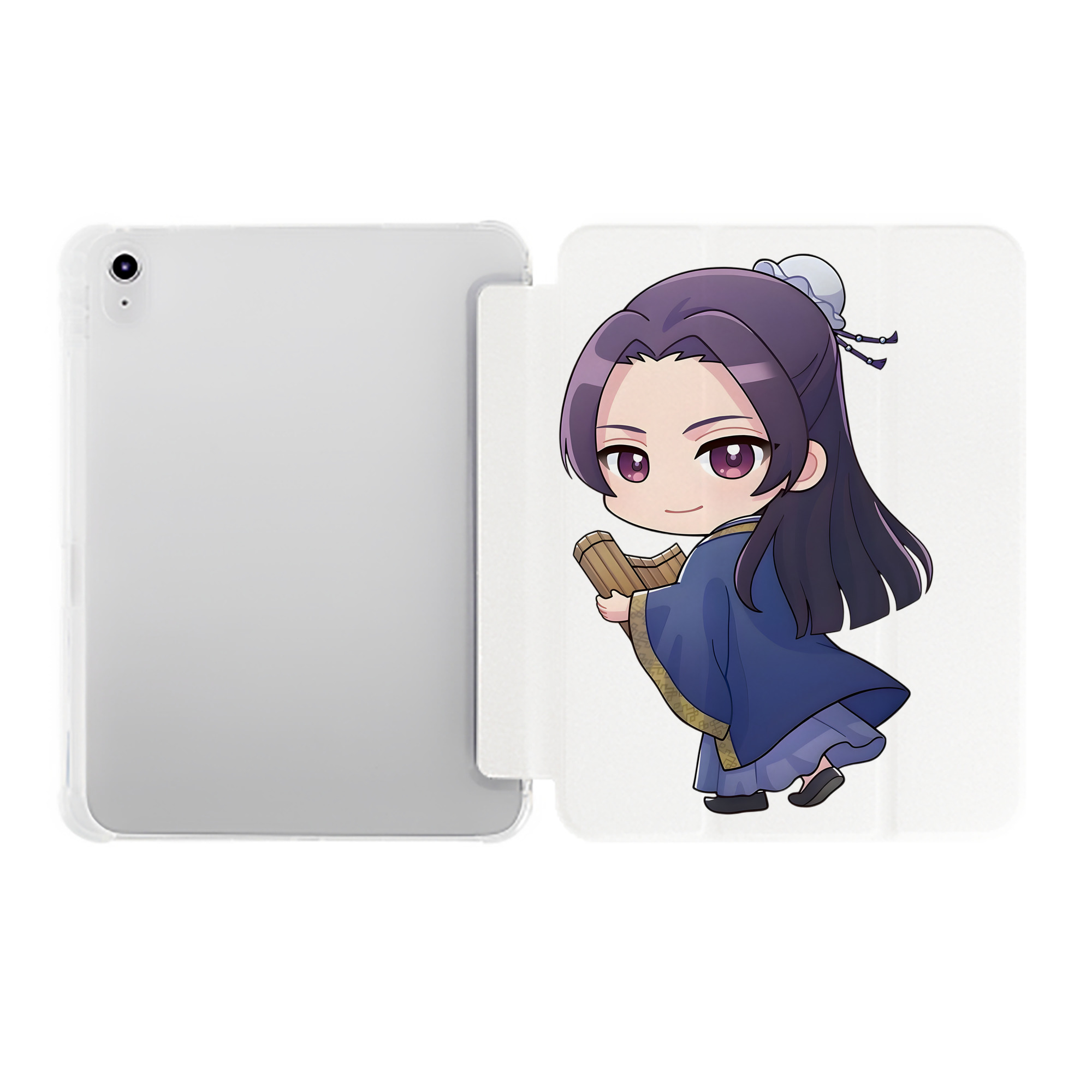 （画像用） 薬屋のひとりごと The Apothecary Diaries IPad ケース ペン収納付き 三つ折りスタンド PUレザー×シリコン 対応機種9.5/10.5/10.9インチ